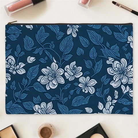Pattern Flower Nature Cosmetic Bag (XXXL) from ArtsNow.com Front