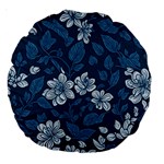 Pattern Flower Nature Large 18  Premium Round Cushions