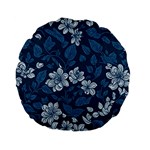 Pattern Flower Nature Standard 15  Premium Flano Round Cushions