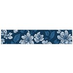 Pattern Flower Nature Small Premium Plush Fleece Scarf