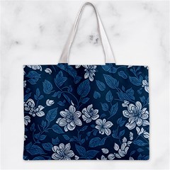Pattern Flower Nature Zipper Mini Tote Bag from ArtsNow.com Front