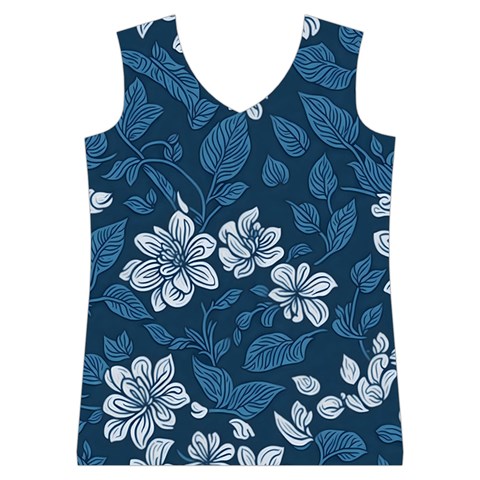 Pattern Flower Nature Women s Basketball Tank Top from ArtsNow.com Front