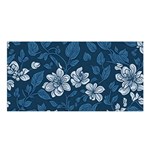 Pattern Flower Nature Satin Shawl 45  x 80 