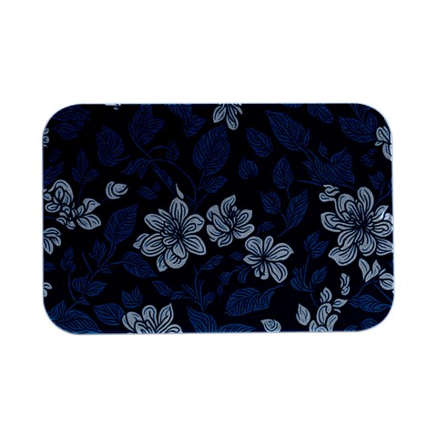 Pattern Flower Nature Open Lid Metal Box (Silver)   from ArtsNow.com Front
