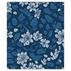Pattern Flower Nature Drawstring Pouch (XS) from ArtsNow.com Back