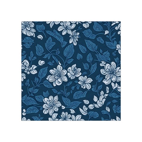 Pattern Flower Nature Square Tapestry (Small) from ArtsNow.com Front