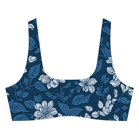 Pattern Flower Nature Cross Back Hipster Bikini Set from ArtsNow.com Front