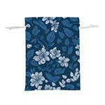 Pattern Flower Nature Lightweight Drawstring Pouch (L)