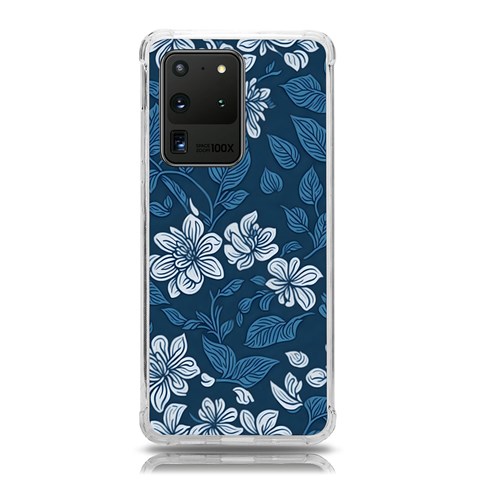 Pattern Flower Nature Samsung Galaxy S20 Ultra 6.9 Inch TPU UV Case from ArtsNow.com Front