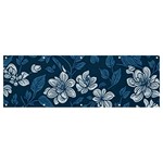 Pattern Flower Nature Banner and Sign 12  x 4 