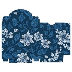 Pattern Flower Nature Playing Cards Single Design (Rectangle) with Custom Box from ArtsNow.com Poker Box