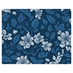 Pattern Flower Nature Premium Plush Fleece Blanket (Medium)