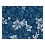 Pattern Flower Nature Premium Plush Fleece Blanket (Large)