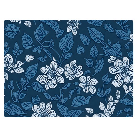 Pattern Flower Nature Premium Plush Fleece Blanket (Extra Small) from ArtsNow.com 40 x30  Blanket Front