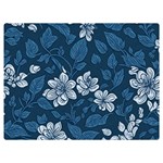 Pattern Flower Nature Two Sides Premium Plush Fleece Blanket (Extra Small)