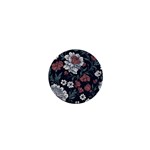 Flower Pattern 1  Mini Buttons