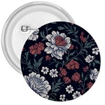 Flower Pattern 3  Buttons