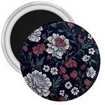 Flower Pattern 3  Magnets