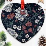 Flower Pattern Ornament (Heart)
