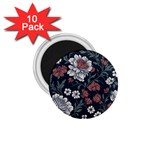 Flower Pattern 1.75  Magnets (10 pack) 