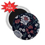 Flower Pattern 2.25  Magnets (10 pack) 