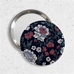 Flower Pattern 2.25  Handbag Mirrors