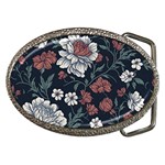 Flower Pattern Belt Buckles