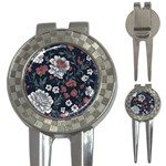 Flower Pattern 3-in-1 Golf Divots