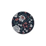 Flower Pattern Golf Ball Marker (4 pack)