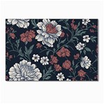 Flower Pattern Postcards 5  x 7  (Pkg of 10)