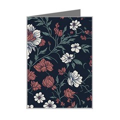 Flower Pattern Mini Greeting Card from ArtsNow.com Left