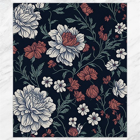 Flower Pattern Canvas 8  x 10  from ArtsNow.com 8.15 x9.66  Canvas - 1