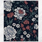 Flower Pattern Canvas 8  x 10 