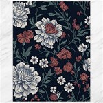 Flower Pattern Canvas 12  x 16 