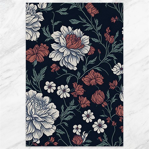 Flower Pattern Canvas 12  x 18  from ArtsNow.com 11.88 x17.36  Canvas - 1
