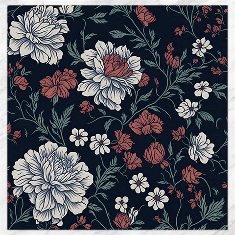 Flower Pattern Canvas 16  x 16  from ArtsNow.com 15.2 x15.41  Canvas - 1