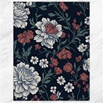 Flower Pattern Canvas 18  x 24 