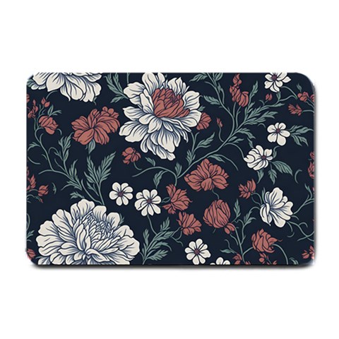 Flower Pattern Small Doormat from ArtsNow.com 24 x16  Door Mat