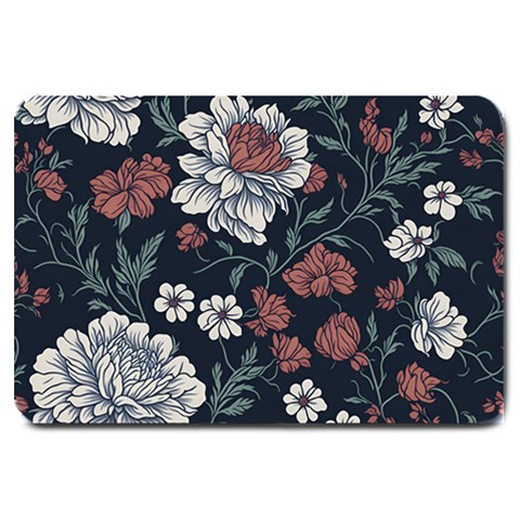 Flower Pattern Large Doormat from ArtsNow.com 30 x20  Door Mat