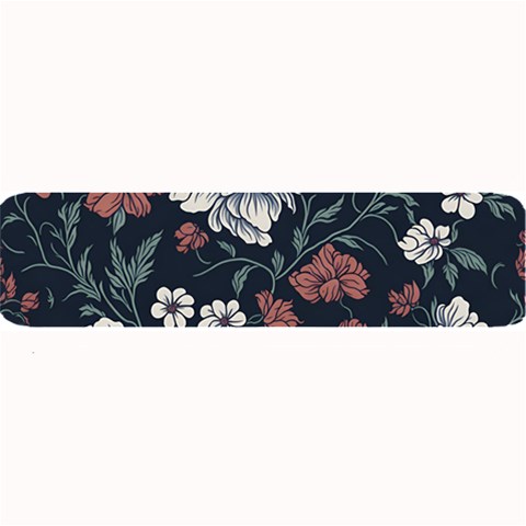 Flower Pattern Large Bar Mat from ArtsNow.com 32 x8.5  Bar Mat