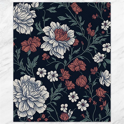 Flower Pattern Canvas 11  x 14  from ArtsNow.com 10.95 x13.48  Canvas - 1