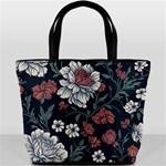 Flower Pattern Bucket Bag
