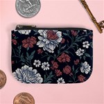 Flower Pattern Mini Coin Purse