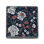 Flower Pattern Memory Card Reader (Square 5 Slot)
