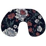 Flower Pattern Travel Neck Pillow