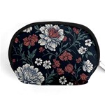 Flower Pattern Accessory Pouch (Medium)