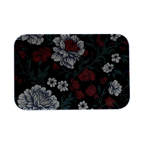 Flower Pattern Open Lid Metal Box (Silver)   from ArtsNow.com Front