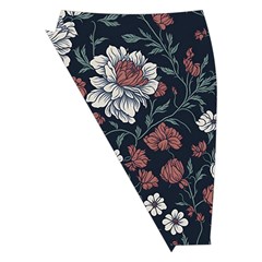Flower Pattern Midi Wrap Pencil Skirt from ArtsNow.com Front Left