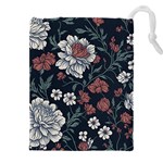 Flower Pattern Drawstring Pouch (4XL)