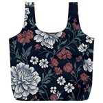 Flower Pattern Full Print Recycle Bag (XXL)